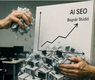 A sikeres AI-SEO tapasztalatok, adatok összegyűjtéséből áll össze.