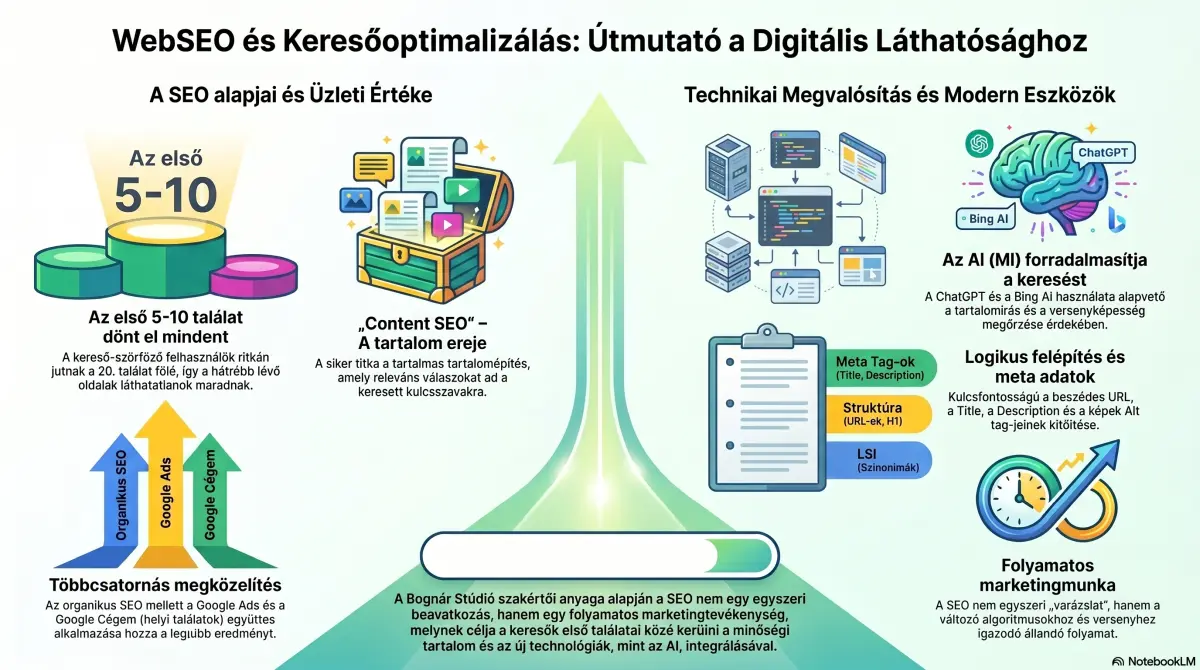 WebSEO, keresőoptimalizálás - útmutató a digitális láthatósághoz