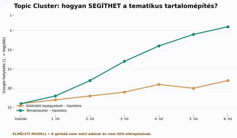 A Topic Cluster lehetséges SEO-előnye